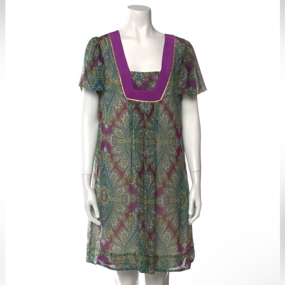 Sandro Silk Knee‎ Length Dress Size 2